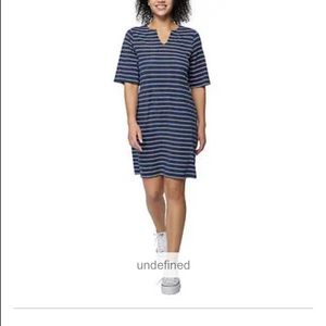 UPF 50+ Striped Dress